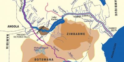 Kaart geoloogilise zambi