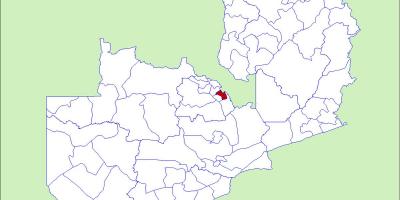 Kaart ndola Sambia